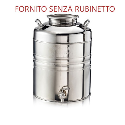 CONTENITORE OLIO 25 LT INOX SANSONE