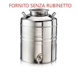 CONTENITORE OLIO 25 LT INOX SANSONE