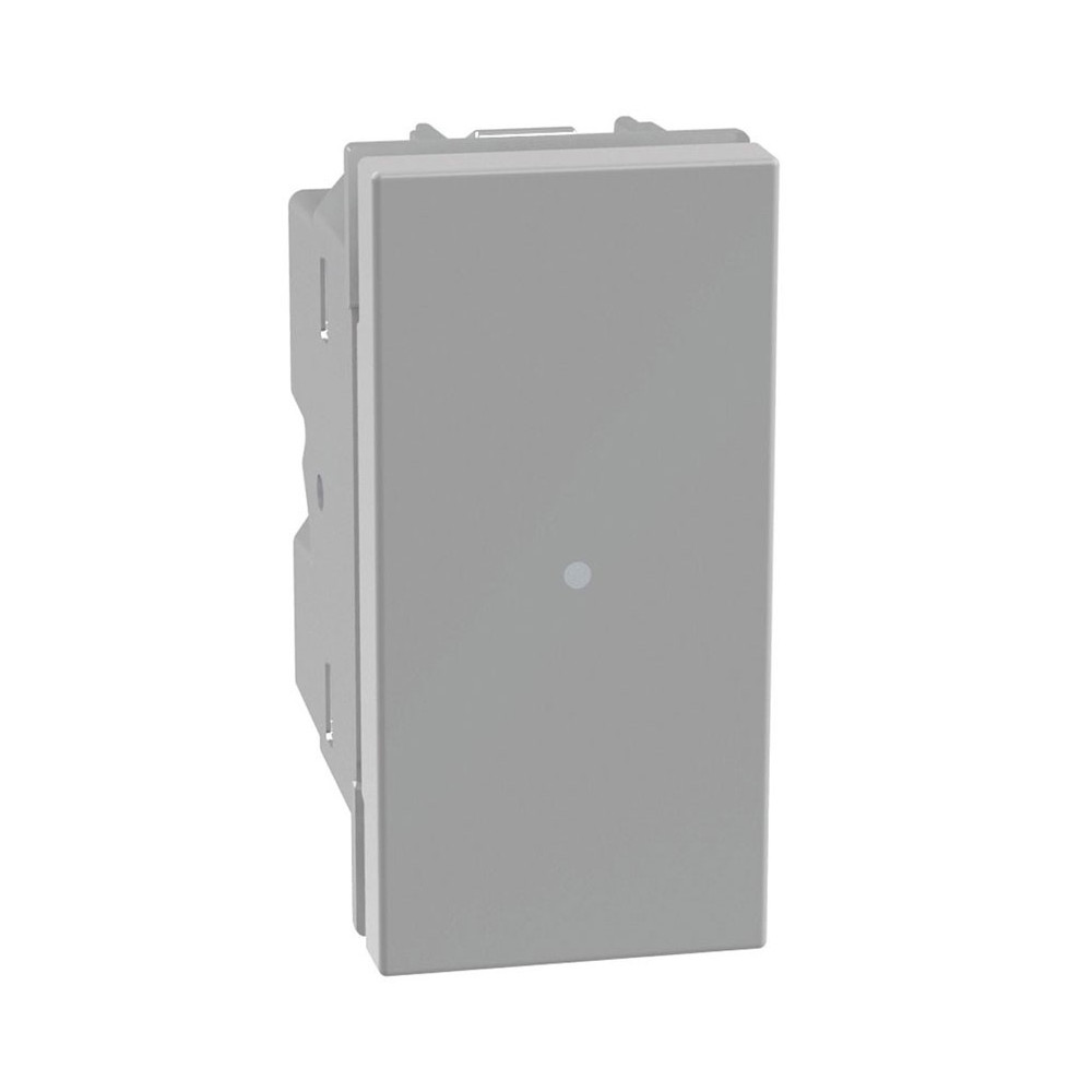PULSANTE NO 10A ASSIALE GRIGIO MATIXGO