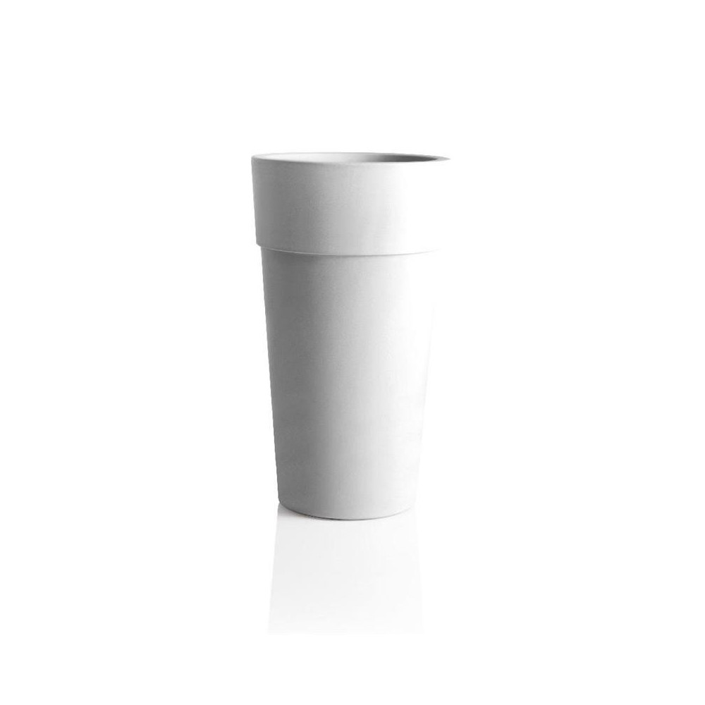 VASO CONICO MOD. "ELEGANT" D. 40 BIANCO