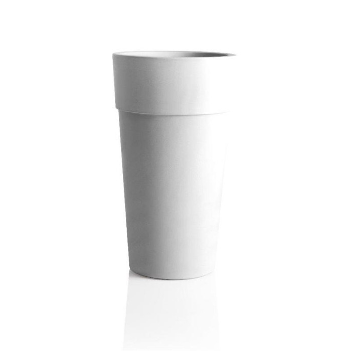 VASO CONICO MOD. "ELEGANT" D. 40 BIANCO