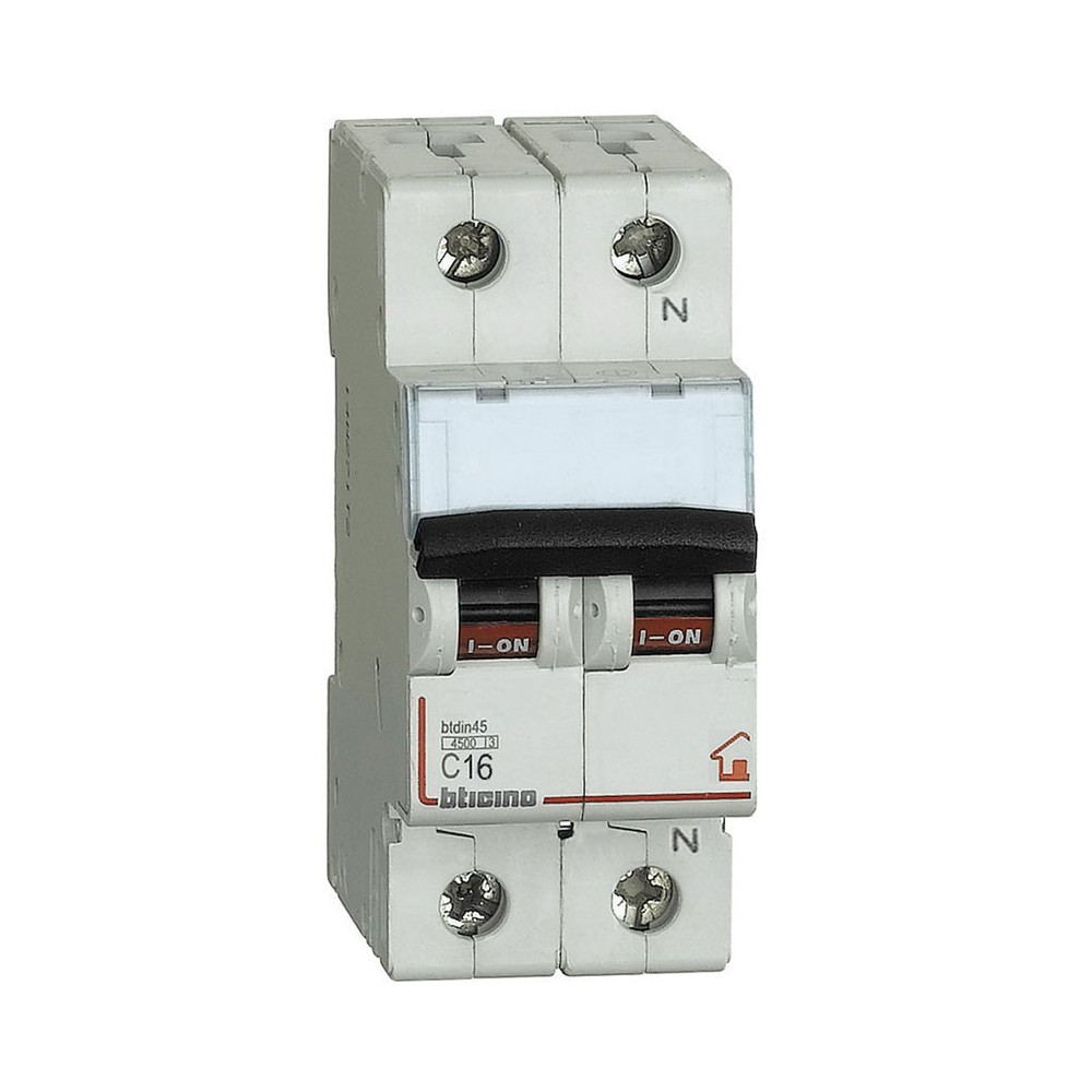 INTERRUTTORE MAGNETOTERMICO 16A 2MD 4500K BTICINO