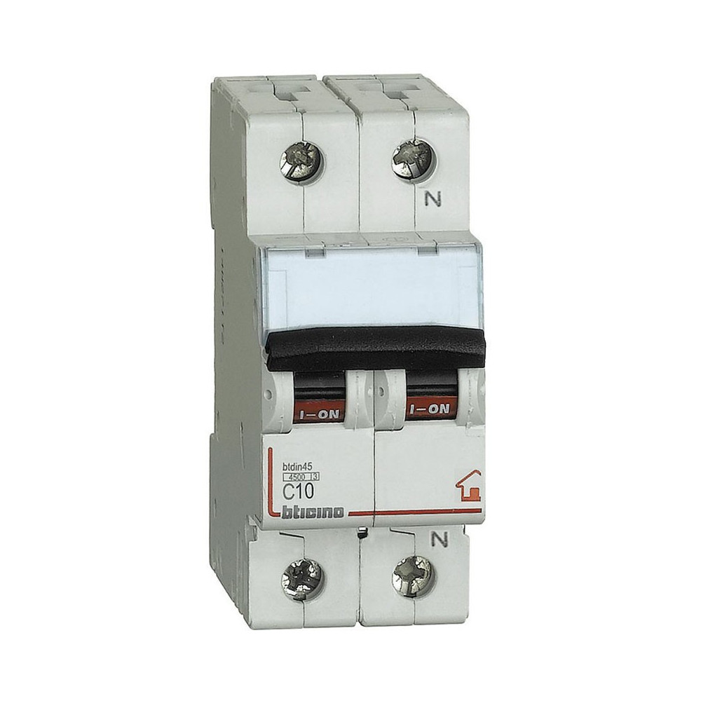 INTERRUTTORE MAGNETOTERMICO 10A 2MD 4500K BTICINO