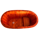 VASCA DA BAGNO IN LEGNO VIOLA