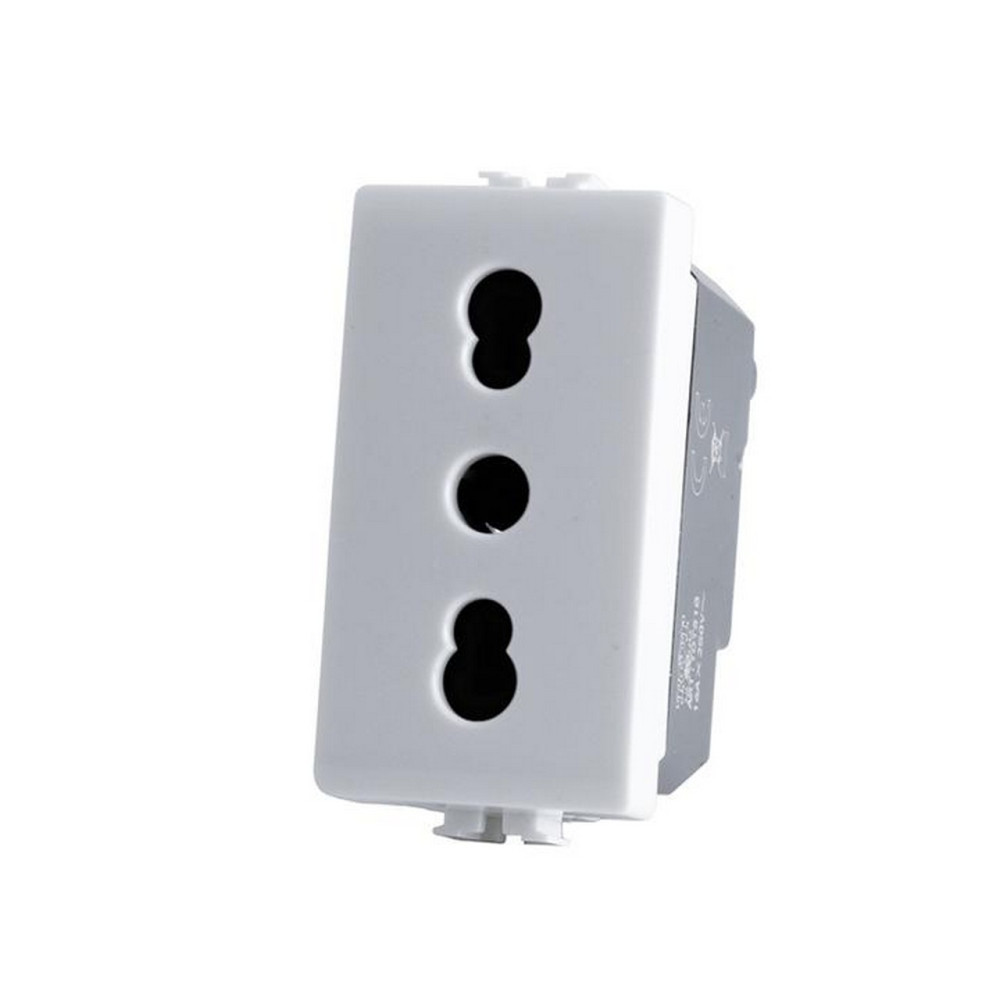 PRESA BIPASSO 16A-250V 2P+T MATIX COMP.