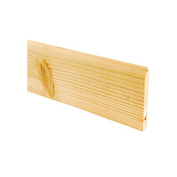 BATTISCOPA PINO GREZZO MM 10x70  - 2,7MT PIRCHER