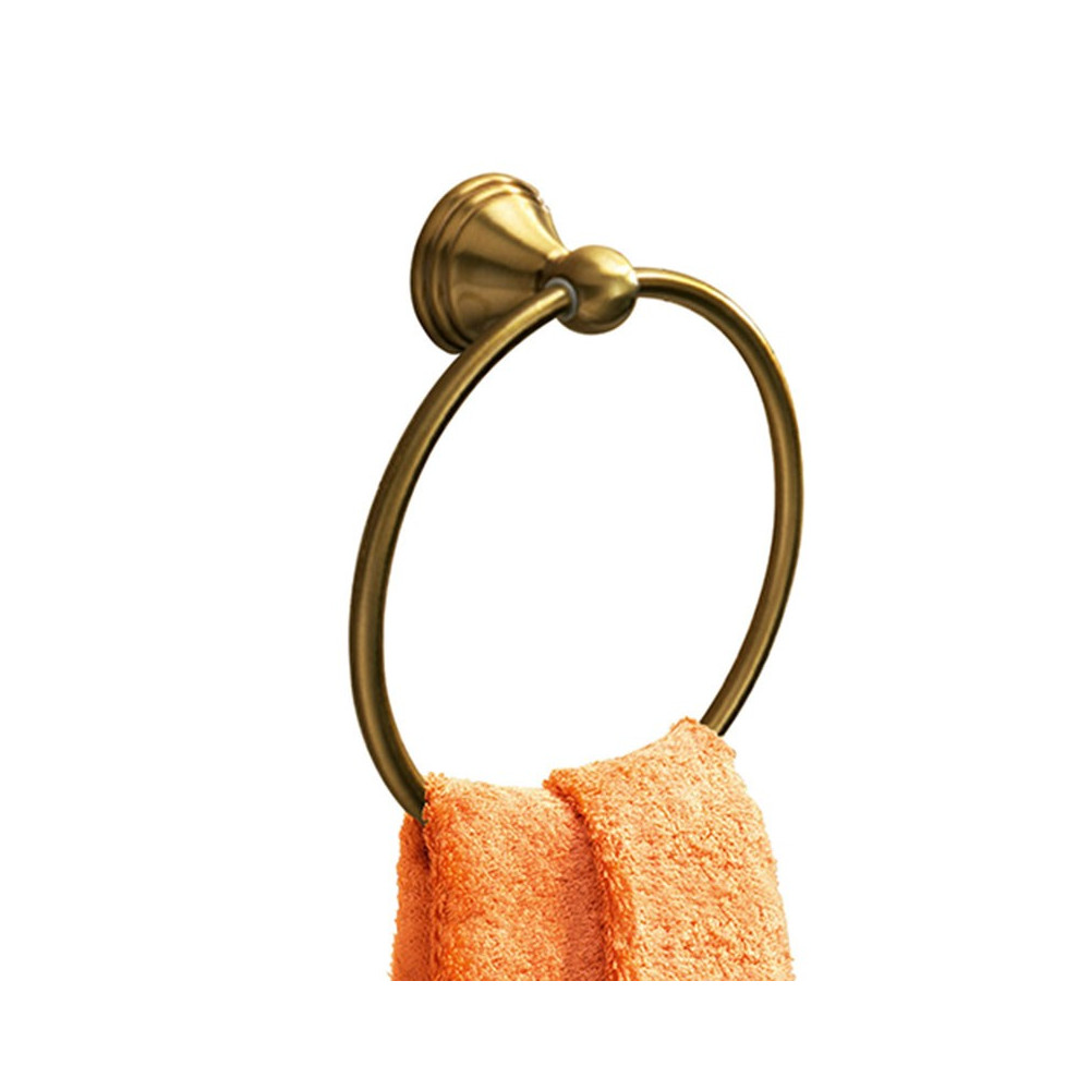 PORTASALVIETTE AD ANELLO IN BRONZO ROMANCE