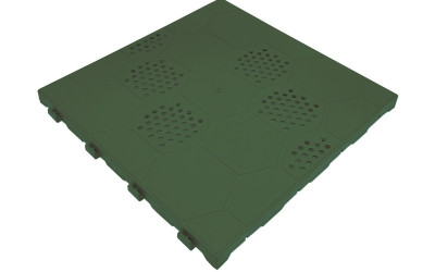 Piastrella 40×40 Verde Plastica – Autobloccante Drenante | CETRAMERCATO