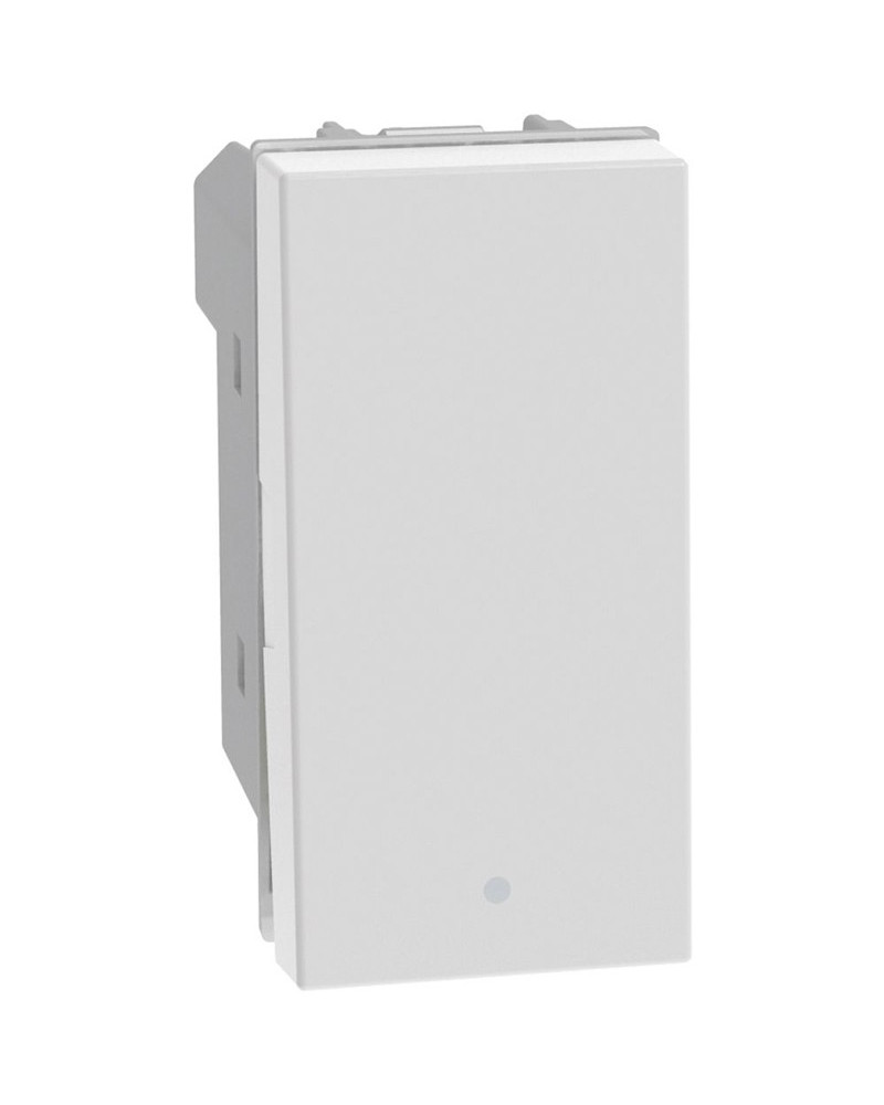 PULSANTE 10A  BASCULANTE BIANCO MATIXGO