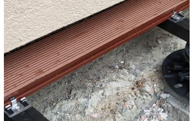 GANCIO DI MONTAGGIO PER LISTONI IN WPC