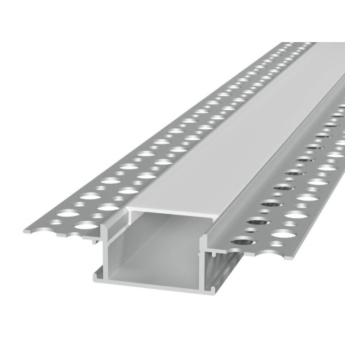 PROFILO CARTONGESSO ALLUMINIO PER STRIP LED 2MT V-TAC