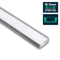 PROFILO ESTENSIBILE ALLUMINIO PER STRIP LED - 2MT V-TAC