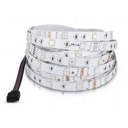 STRIP LED 5050SMD 12V IP20 5MT 3000K VTAC