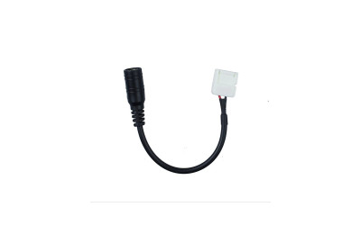 CAVETTO ALIMENTAZIONE 12V CON CONNETTORE STRIP LED 5050