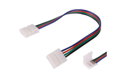 CAVETTO GIUNZIONE STRIP LED 5050 12V RGB