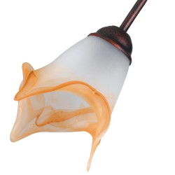 LAMPADARIO 1162 RUGGINE 3XE14