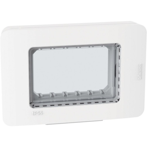 PLACCA IDROBOX IP55 3 POSTI  BIANCO MATIXGO