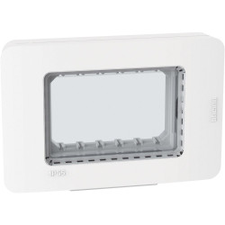 PLACCA IDROBOX IP55 3 POSTI  BIANCO MATIXGO